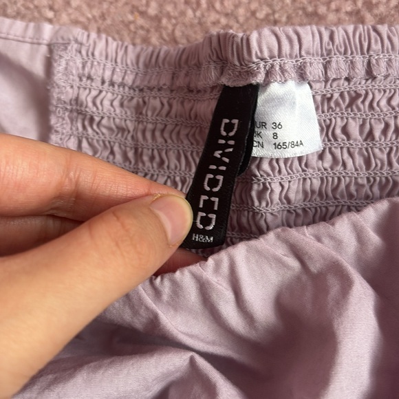 H&M Divided Purple Top Size XS - Picture 3 of 6
